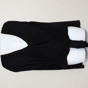 Club L London bodysuit women deep V-neck 16 soft event grunge goth casual Y2K
